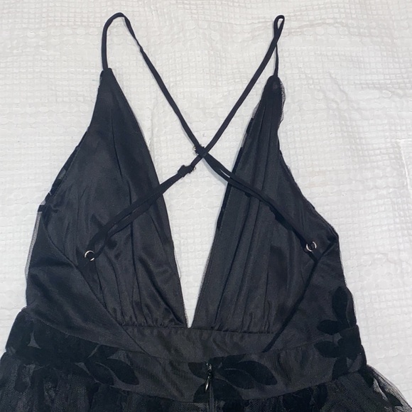 Black Short Dress - Picture 4 of 6